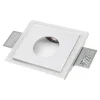 Faretto segnapasso led 3.5w 3000k da incasso a parete gesso cristaly rotondo