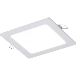 Faretto a led da incasso quadrato per controsoffitto 18w 3000k 220v bianco