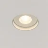 Faretto a soffitto per bagno da incasso rotondo bianco