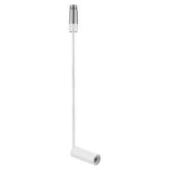 Faretto a sospensione h40cm spoty bianco da incasso led 7w 3000k cri90