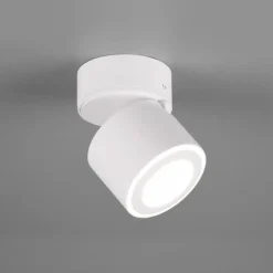 Faretto bianco da incasso led 6w 3000k orientabile