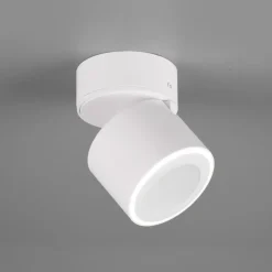Faretto bianco da incasso led 6w 3000k orientabile