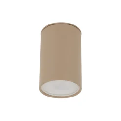Faretto cilindro da soffitto colore sabbia