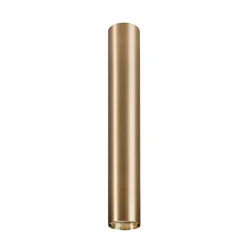 Faretto cilindro da soffitto oro ottone