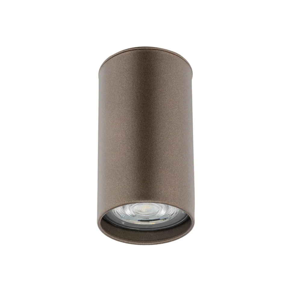Faretto cilindro da soffitto marrone