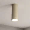 Faretto cilindro da soffitto sabbia top light shape