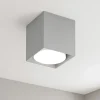 Faretto cubo da soffitto grigio toplight