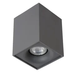 Faretto cubo da soffitto 4.5w 3000k dimmerabile grafite