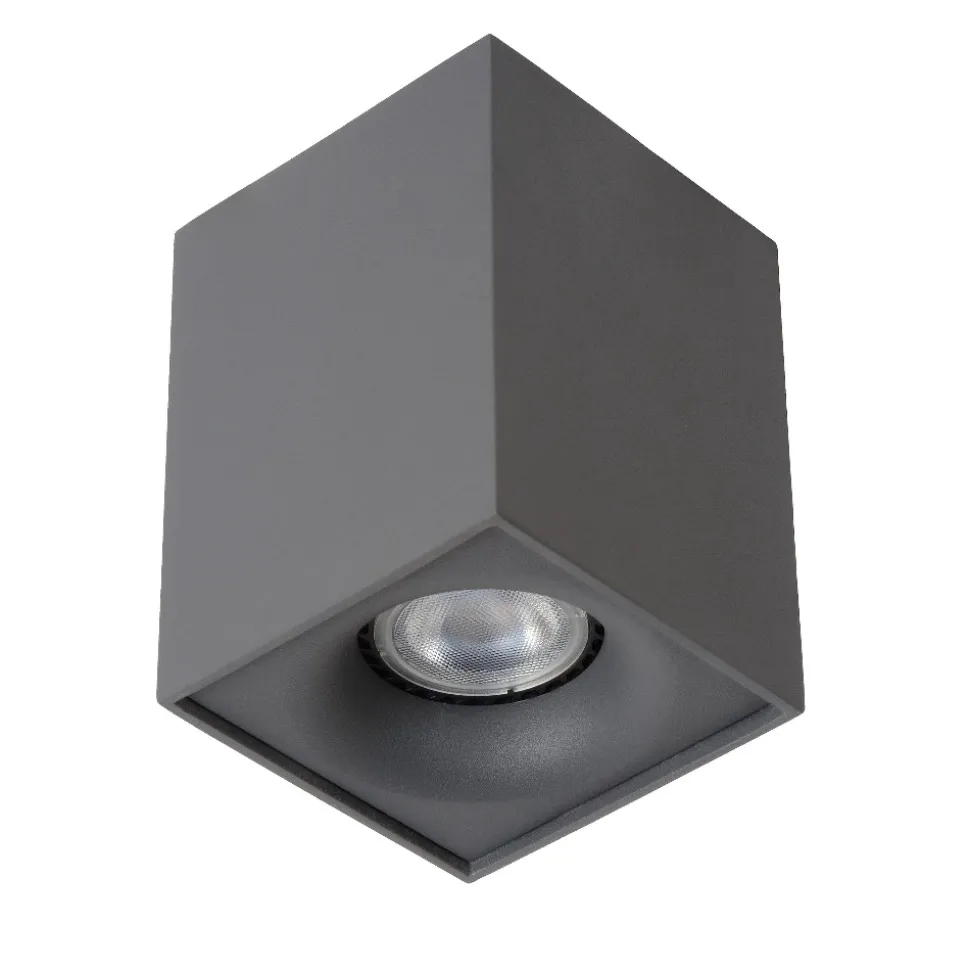 Faretto cubo da soffitto 4.5w 3000k dimmerabile grafite