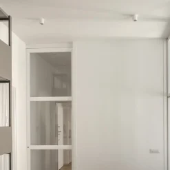 Faretto da cucina cilindro di gesso cristaly bianco gu10 led per interni