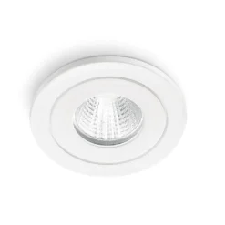 Faretto da incasso a led gea luce 5w 3000k rotondo bianco alya