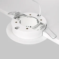 Faretto da incasso a soffitto hoop bianco rotondo gx53 maytoni
