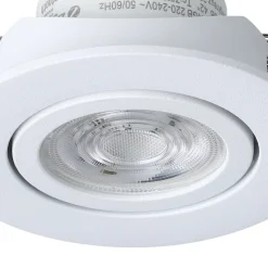 Faretto da incasso 220-240v smart led rgb 2700k a 6500k dimmerabile controllo con app bianco eglo saliceto