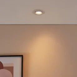 Faretto da incasso 220-240v smart led rgb 2700k a 6500k dimmerabile controllo con app bianco eglo saliceto