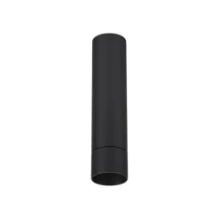 Faretto da soffito led 5w 3000k cilindro nero