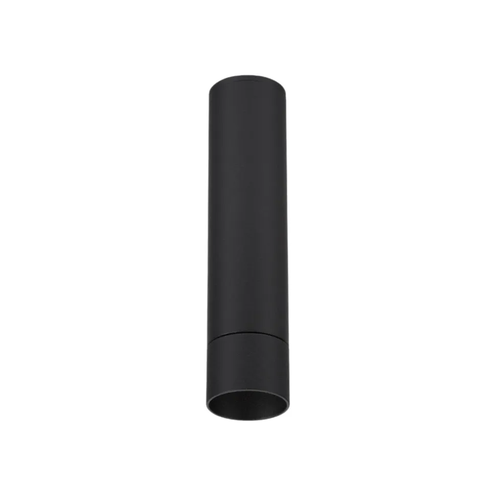 Faretto da soffito led 5w 3000k cilindro nero