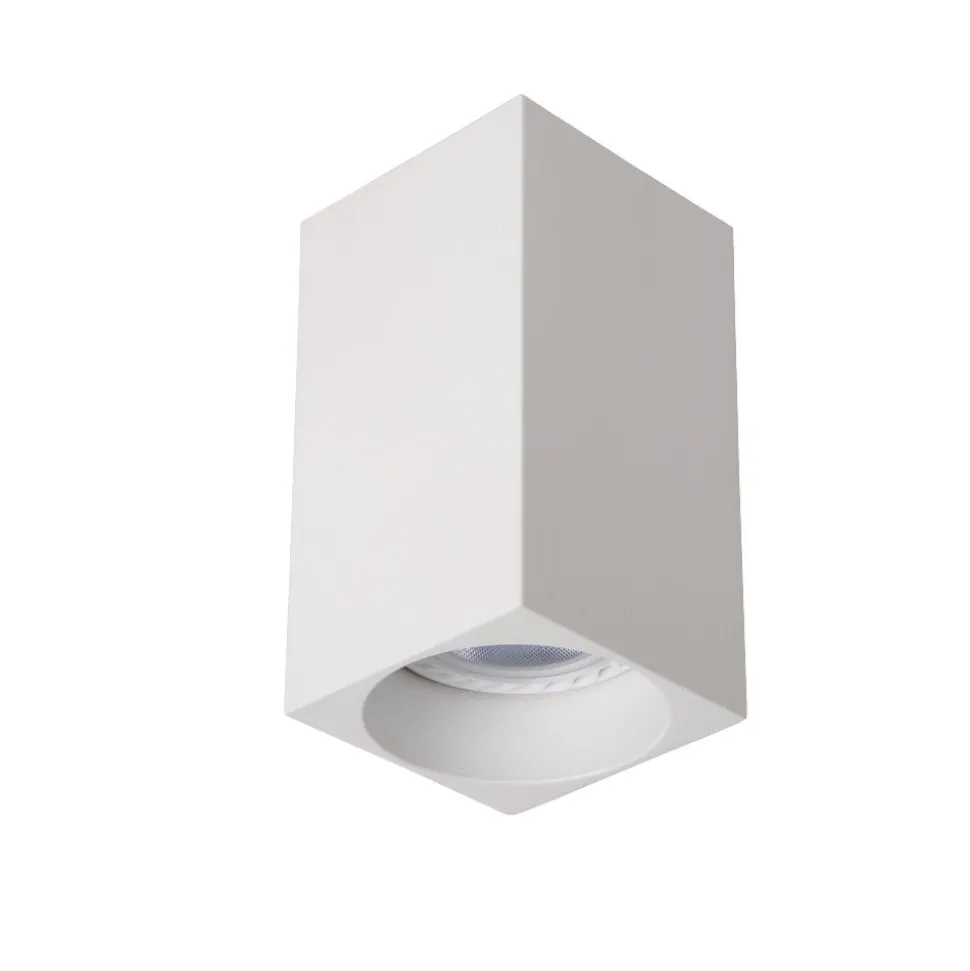 Faretto da soffitto bianco dimmerabile squadrato