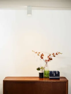 Faretto da soffitto bianco dimmerabile squadrato