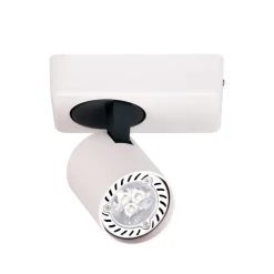 Faretto da soffitto bianco orientabile fp