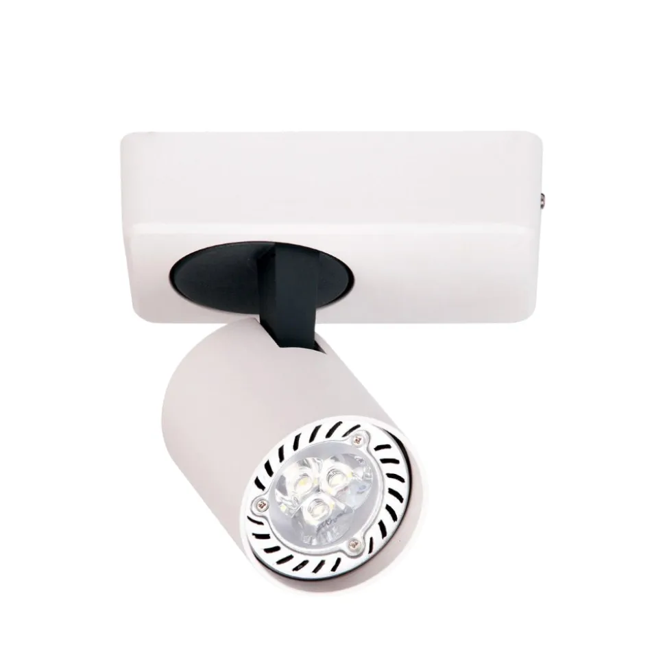 Faretto da soffitto bianco orientabile fp