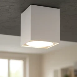 Faretto da soffitto bianco top light plate