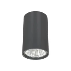 Faretto da soffitto cilindro colore grafite