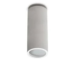 Faretto da soffitto cilindro di cristaly gesso pitturabile