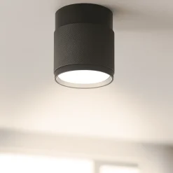 Faretto da soffitto cilindro antracite vivida enigma h11cm