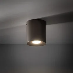 Faretto da soffitto cilindro bronzo