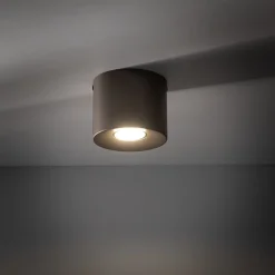 Faretto da soffitto cilindro corto bronzo