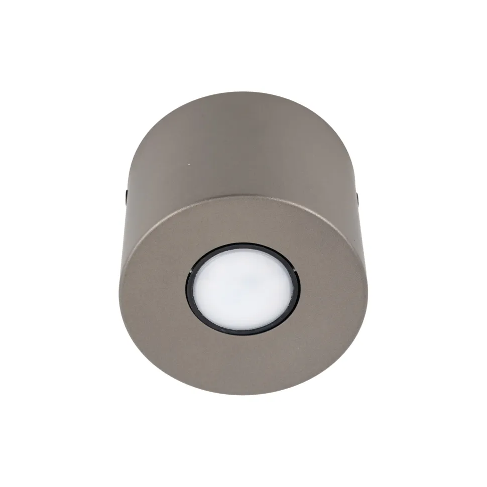 Faretto da soffitto cilindro corto bronzo