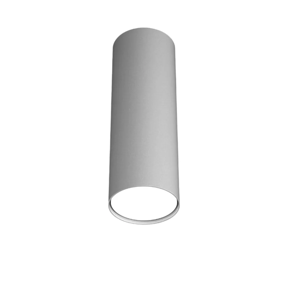 Faretto da soffitto cilindro grigio per cucina