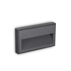 Febe-1 ap 3000k segnapasso led 3000k per esterno antracite ideal lux