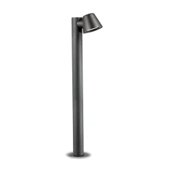 Gas pt1 ideal lux lampione a paletto antracite da esterno