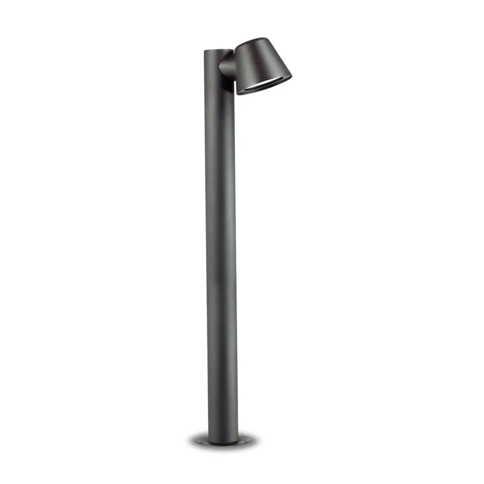 Gas pt1 ideal lux lampione a paletto antracite da esterno
