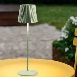 Gea luce brillia lampada da tavolo led 3w 3000k ip54 per esterno