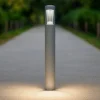 Gea luce janet lampione da giardino moderno grigio