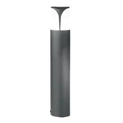 Gea luce lampioncino da giardino ip44 antracite h50 cm