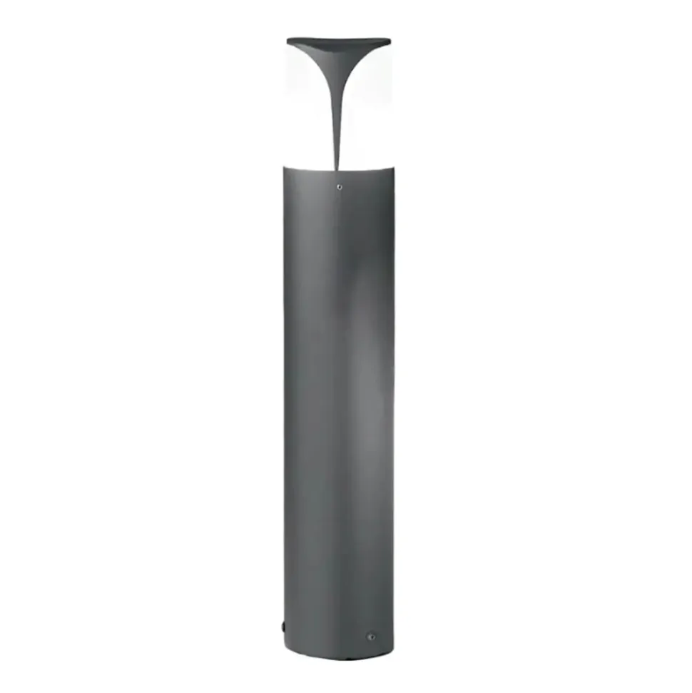 Gea luce lampioncino da giardino ip44 antracite h50 cm