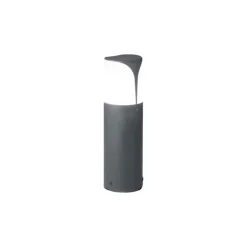 Gea luce lampioncino da giardino ip44 antracite h30 cm