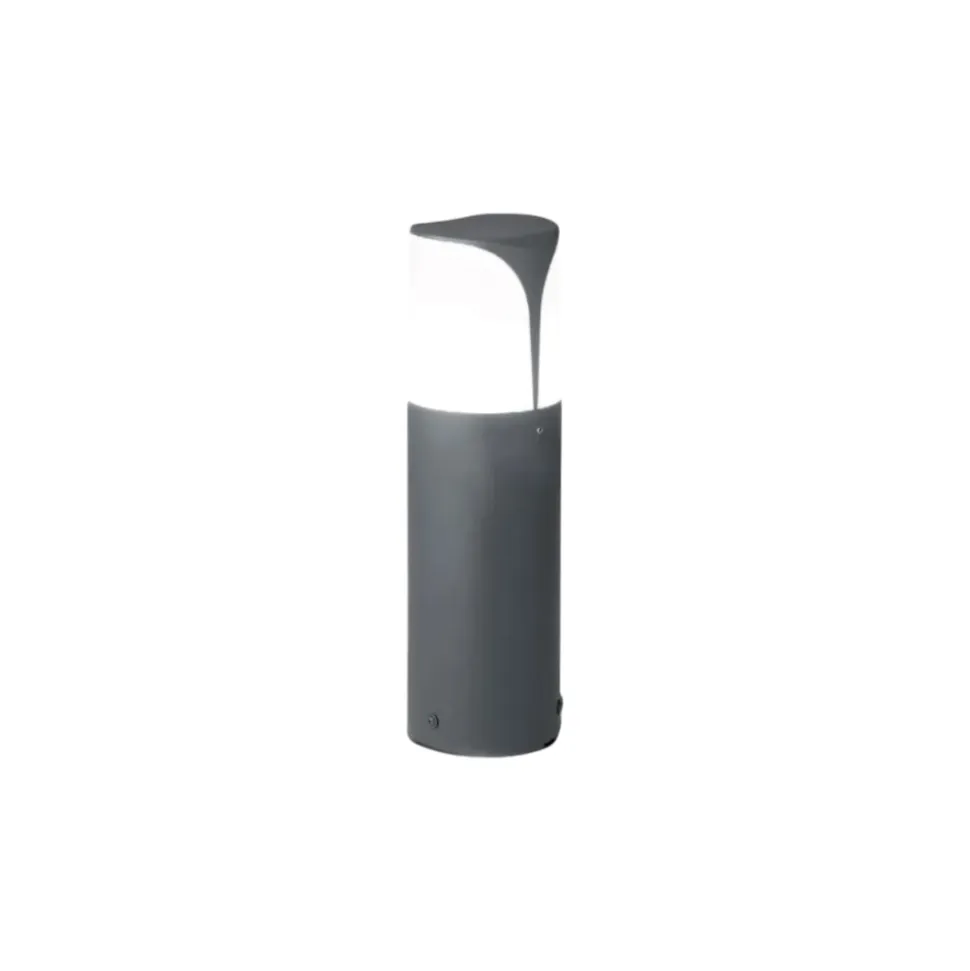 Gea luce lampioncino da giardino ip44 antracite h30 cm