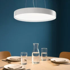 Gea luce ava lampadario cucina led 70w da 3000k a 4000k circolare