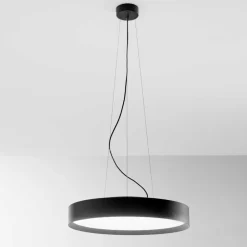 Gea luce ava lampadario cucina led 70w da 3000k a 4000k nero