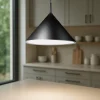 Gea luce barbie lampadario da cucina per tavolo cucina colore nero