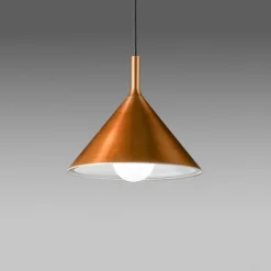 Gea luce barbie lampadario da cucina design minimal rame