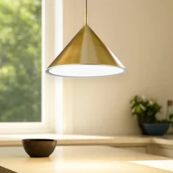 Gea luce barbie lampadario pre cucina sospensione colore oro