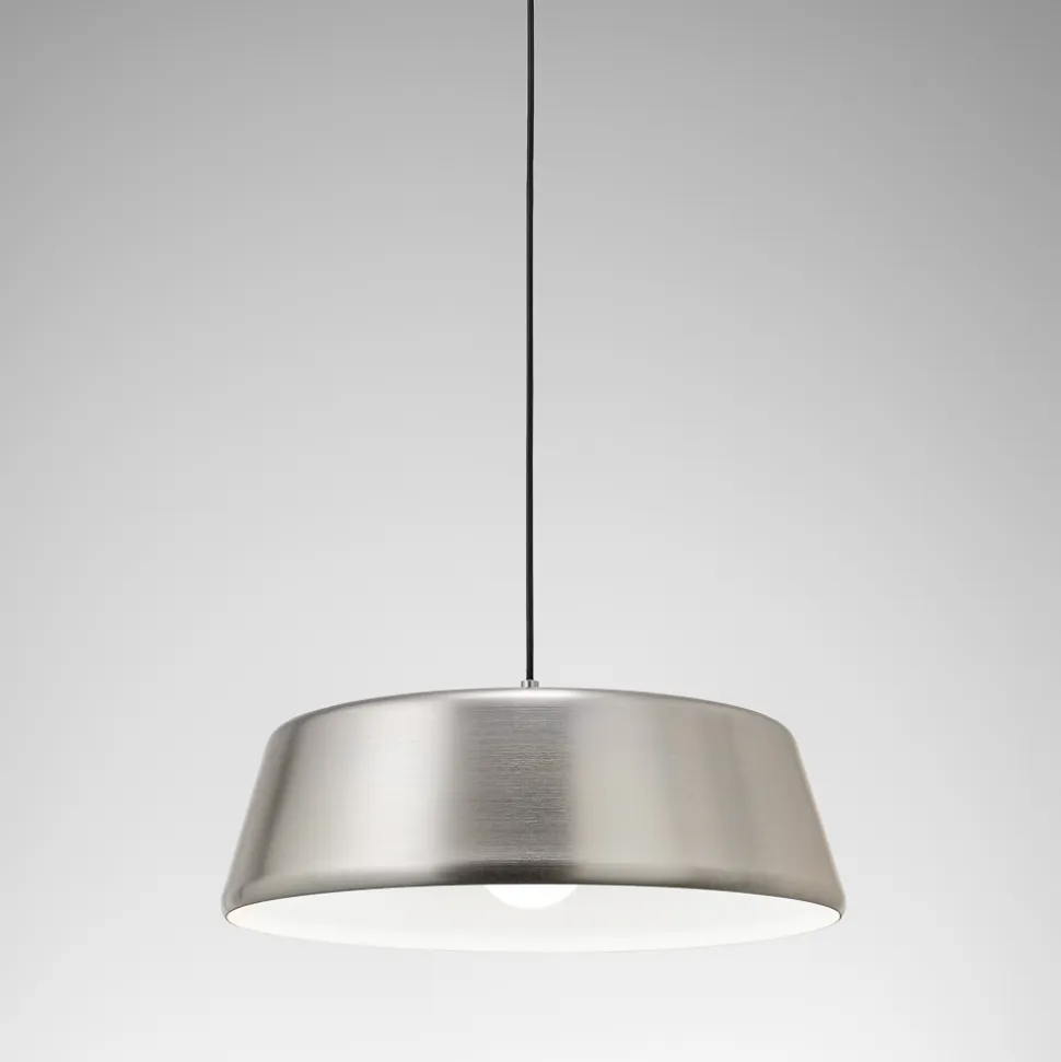 Gea luce blanca lampadario per cucina moderna nickel