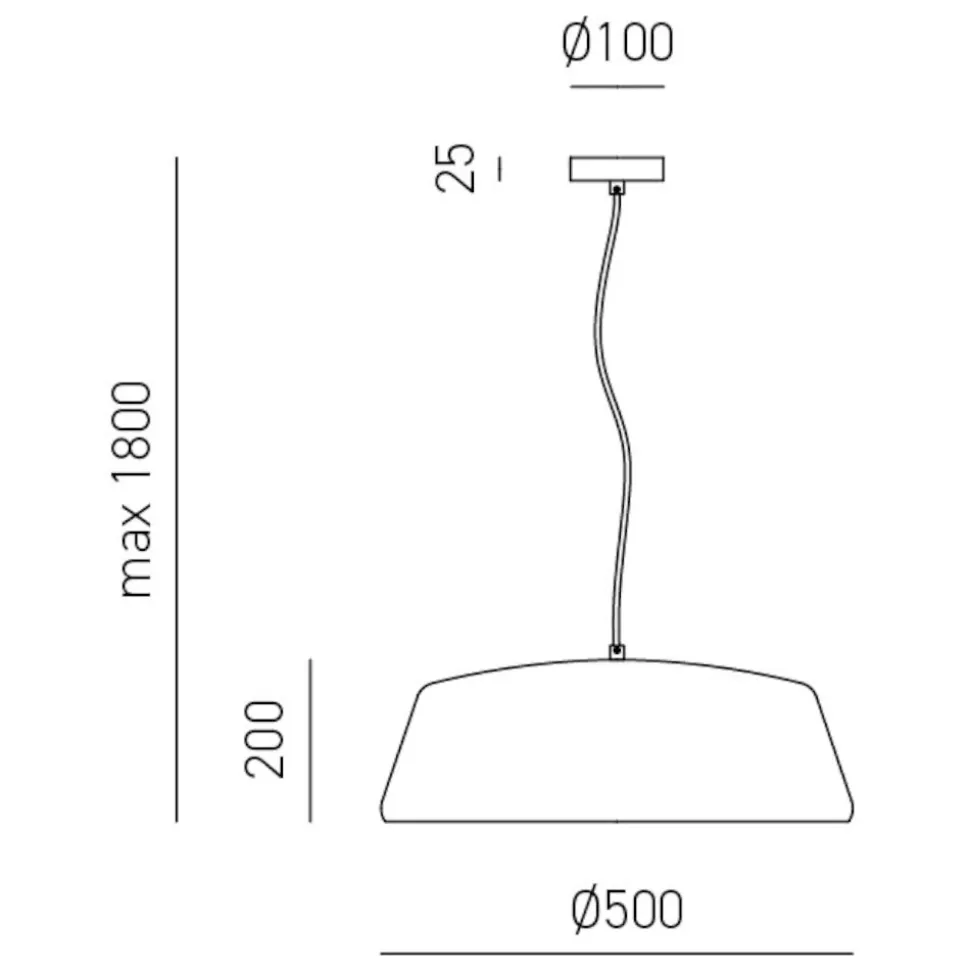 Gea luce blanca lampadario per cucina moderna nickel