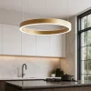 Gea luce criseide lampadario led 80w 3000k per tavolo cucina