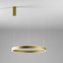 Gea luce criseide lampadario led 80w 3000k per tavolo cucina